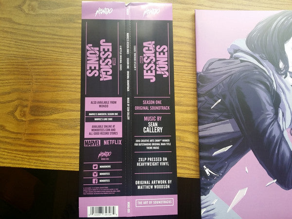 Sean Callery : Jessica Jones - Season One (Original Soundtrack) (LP,Album,Limited Edition)
