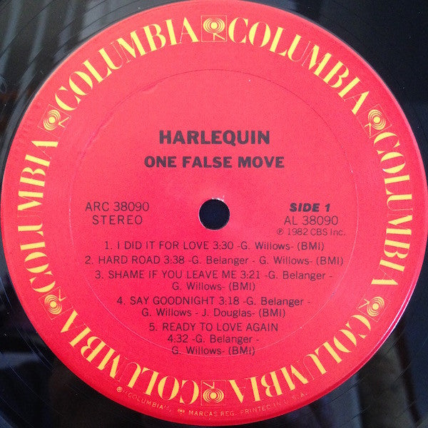 Harlequin (3) : One False Move (LP,Album)