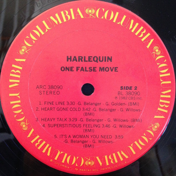 Harlequin (3) : One False Move (LP,Album)