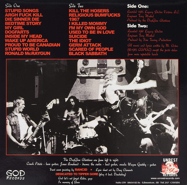 Dayglo Abortions : Feed Us A Fetus (LP,Album,Reissue)