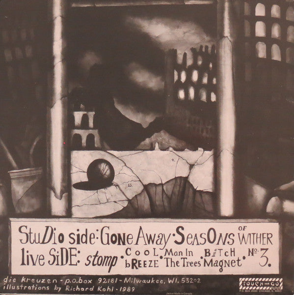 Die Kreuzen : Gone Away (12",EP,45 RPM,33 ⅓ RPM)