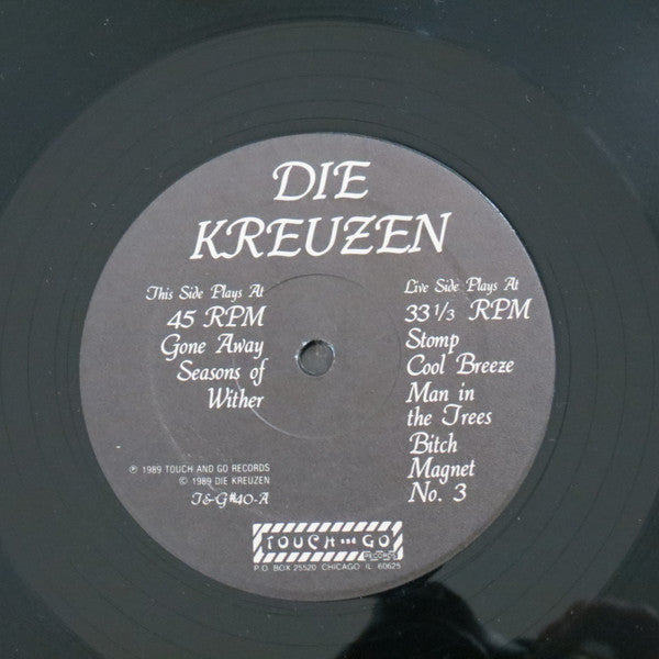 Die Kreuzen : Gone Away (12",EP,45 RPM,33 ⅓ RPM)