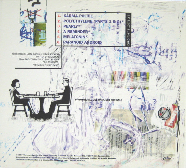 Radiohead : College Karma EP (EP,Promo)