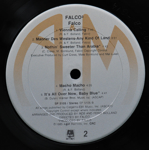 Falco : Falco 3 (LP,Album,Club Edition)