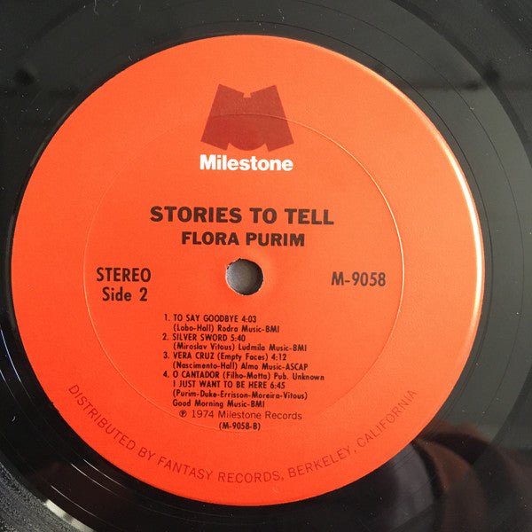 Flora Purim : Stories To Tell (LP,Album,Stereo)