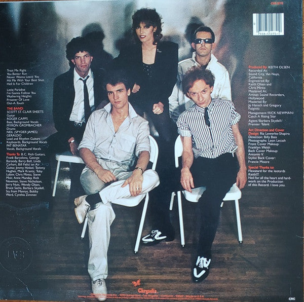 Pat Benatar : Crimes Of Passion (LP,Album,Club Edition)