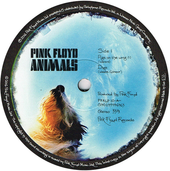 Pink Floyd : Animals (LP,Album,Reissue,Remastered,Stereo)