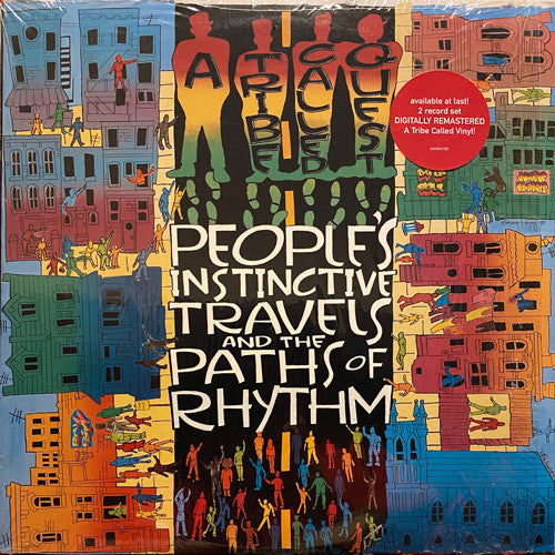 A Tribe Called Quest : People's Instinctive Travels And The Paths Of Rhythm (LP,Album,Reissue,Remastered)