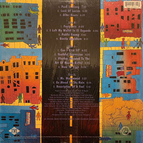 A Tribe Called Quest : People's Instinctive Travels And The Paths Of Rhythm (LP,Album,Reissue,Remastered)