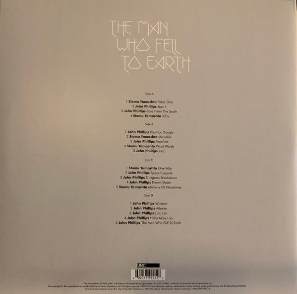 Various : The Man Who Fell To Earth (LP,Album,Compilation)