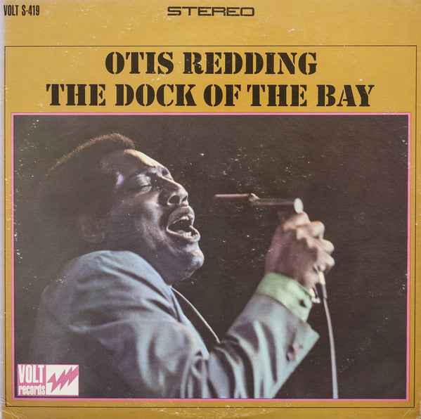 Otis Redding : The Dock Of The Bay (LP,Album,Stereo)