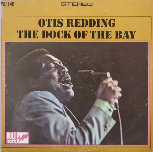 Otis Redding : The Dock Of The Bay (LP,Album,Stereo)
