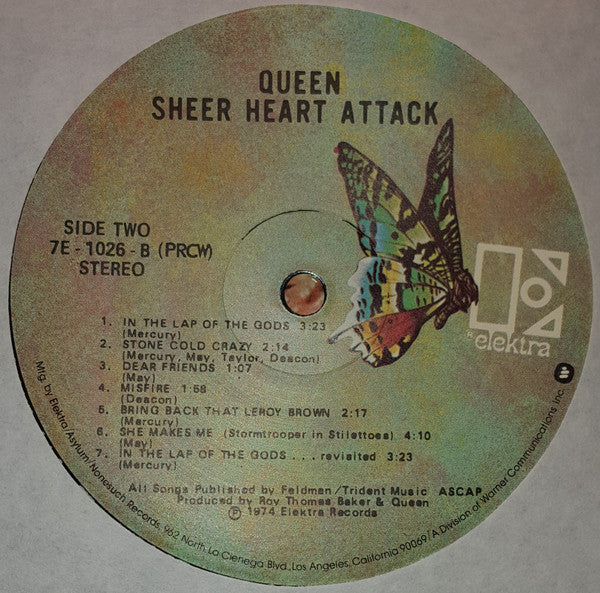 Queen : Sheer Heart Attack (LP,Album,Reissue)