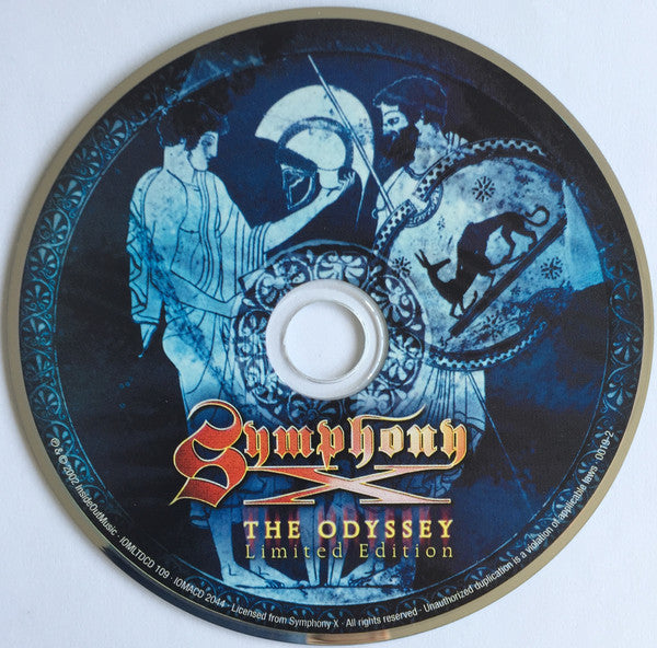Symphony X : The Odyssey (Album,Limited Edition,Reissue)