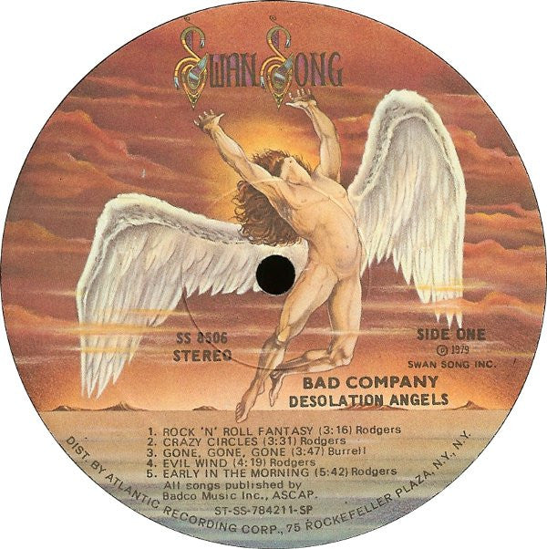 Bad Company (3) : Desolation Angels (LP,Album)