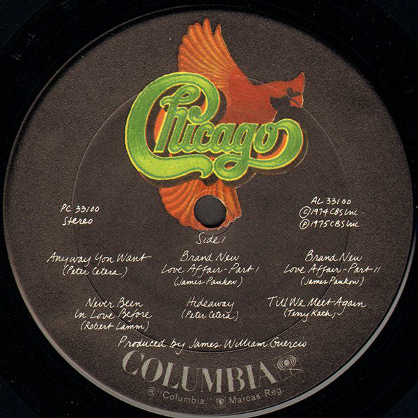 Chicago (2) : Chicago VIII (LP,Album)