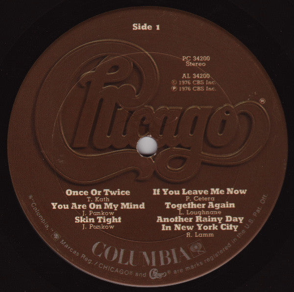 Chicago (2) : Chicago X (LP,Album,Stereo)