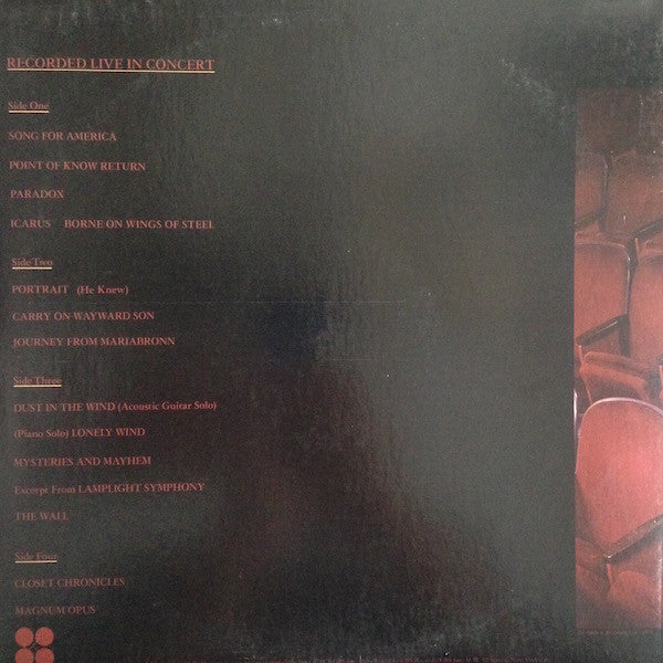 Kansas (2) : Two For The Show (LP,Album)