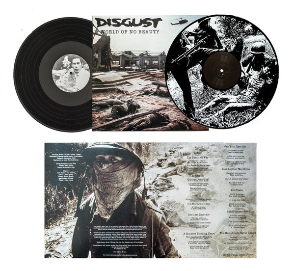 Disgust : A World Of No Beauty  (LP,Album)