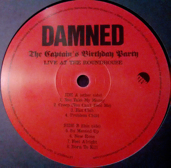 Damned, The : The Captains Birthday Party - Live At The Roundhouse (LP,Reissue)