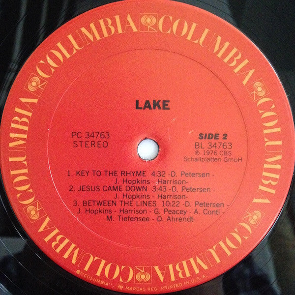 Lake (2) : Lake (LP,Album)