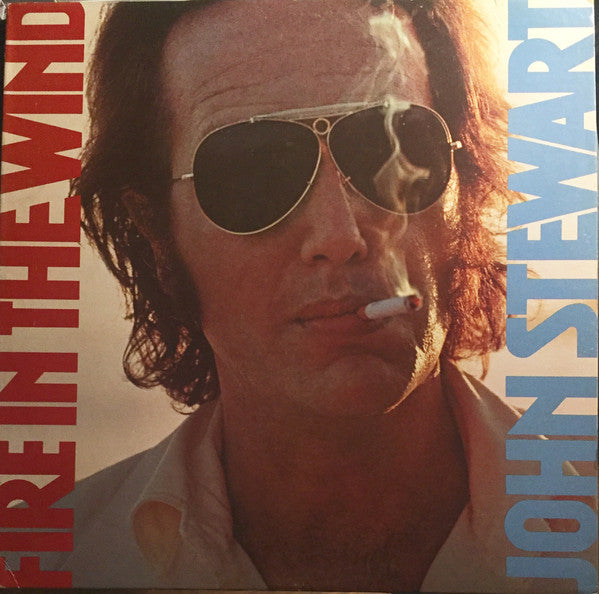 John Stewart (2) : Fire In The Wind (LP,Album,Promo)