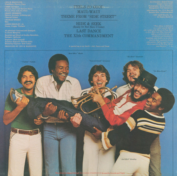 Chuck Mangione : Feels So Good (LP,Album)