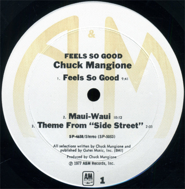 Chuck Mangione : Feels So Good (LP,Album)