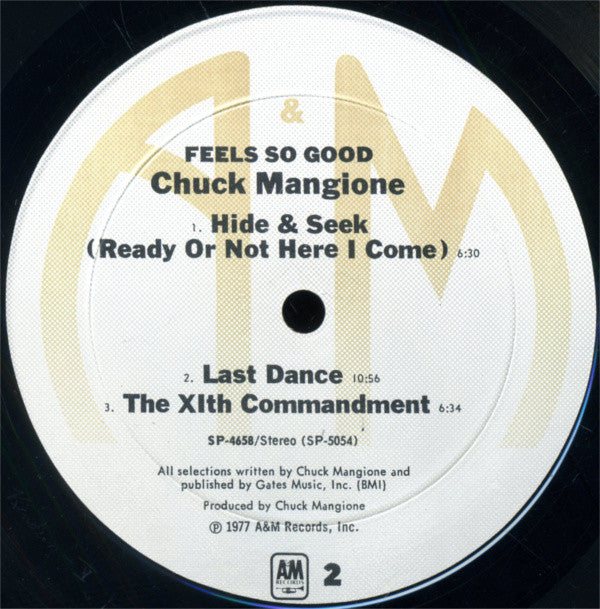Chuck Mangione : Feels So Good (LP,Album)