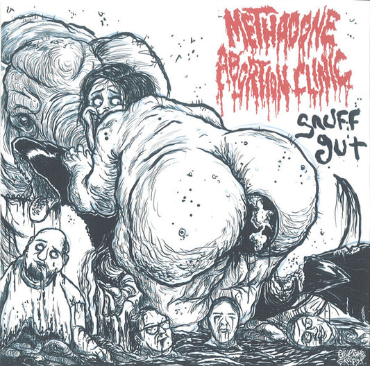 Methadone Abortion Clinic / Necrocannibalistic Vomitorium : Snuffgut / Necrocannibalistic Vomitorium (7",45 RPM,Limited Edition,Numbered)