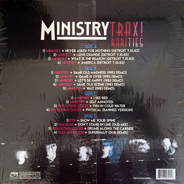 Ministry : Trax! Rarities (LP,Compilation,Limited Edition)