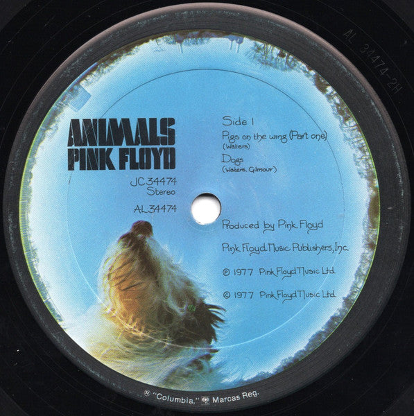 Pink Floyd : Animals (LP,Album,Stereo)