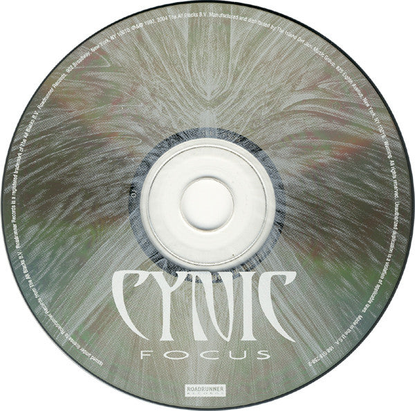 Cynic (2) : Focus (Album,Remastered,Club Edition)