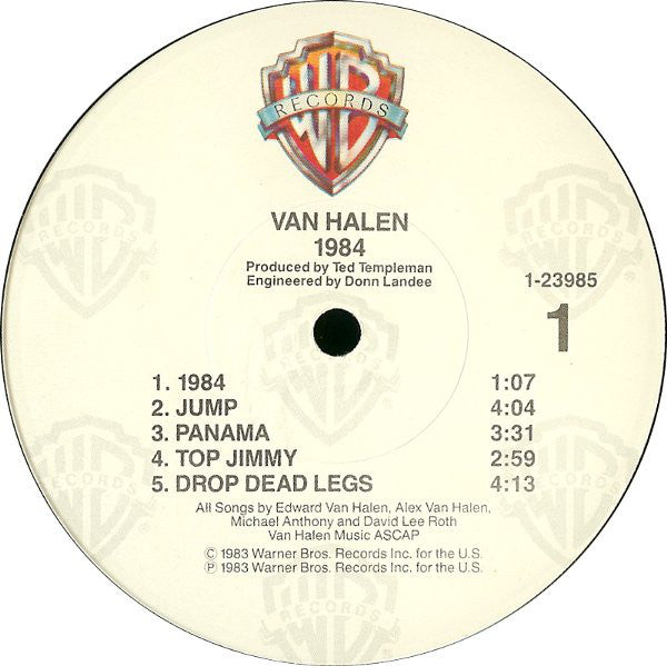 Van Halen : 1984 (LP,Album)
