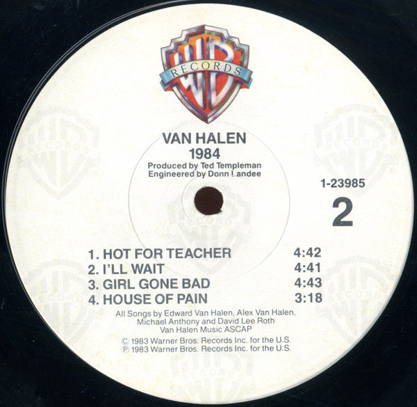 Van Halen : 1984 (LP,Album)