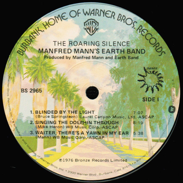 Manfred Mann's Earth Band : The Roaring Silence (LP,Album)