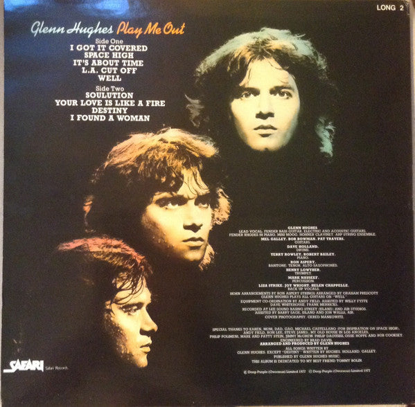 Glenn Hughes : Play Me Out (LP,Album)