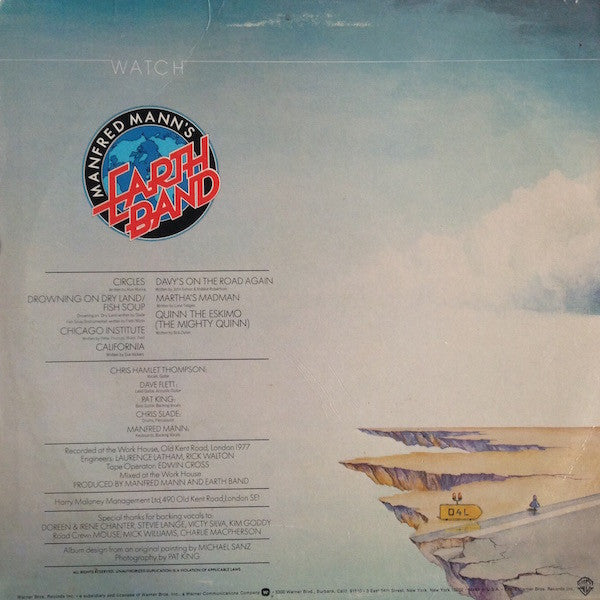 Manfred Mann's Earth Band : Watch (LP,Album)