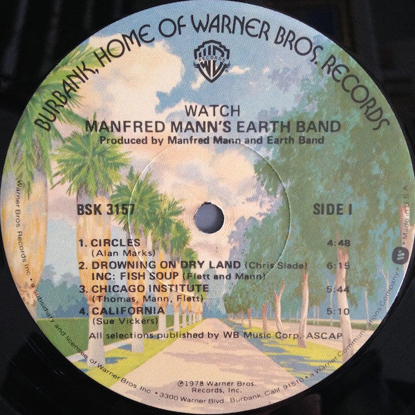 Manfred Mann's Earth Band : Watch (LP,Album)