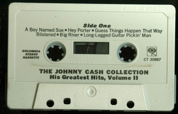 Johnny Cash : The Johnny Cash Collection - His Greatest Hits, Volume II (Compilation,Stereo)
