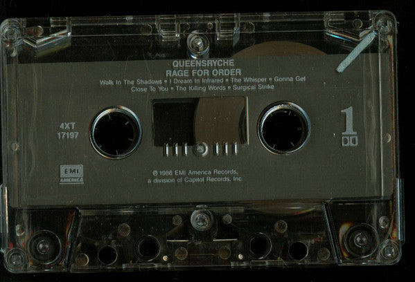 Queensrÿche : Rage For Order (Album,Club Edition)