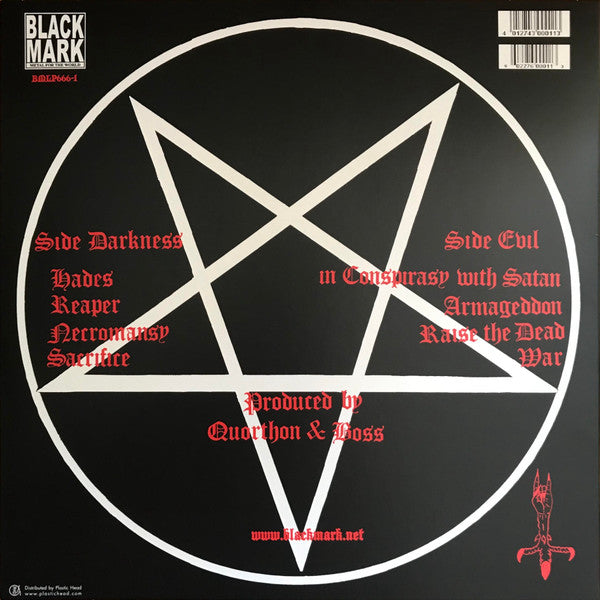 Bathory : Bathory (LP,Album,Reissue,Repress)