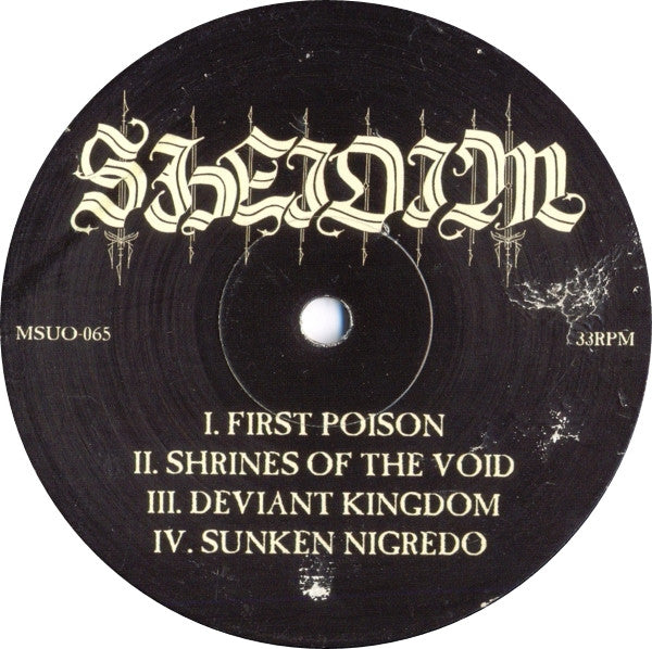 Sheidim : Shrines Of The Void (LP,Album)
