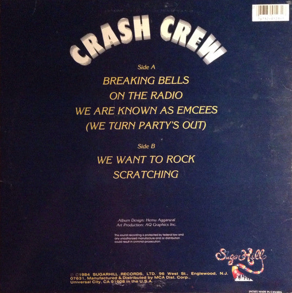 Crash Crew, The : Crash Crew (LP,Album)