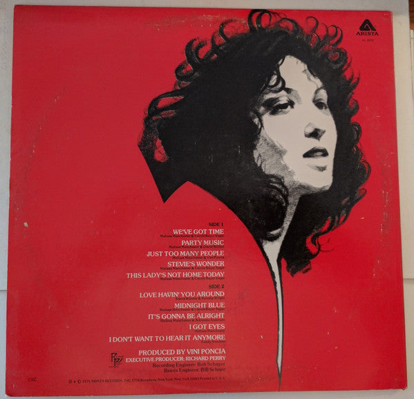 Melissa Manchester : Melissa (LP,Album,Club Edition)