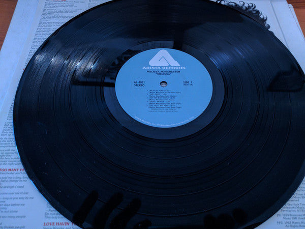 Melissa Manchester : Melissa (LP,Album,Club Edition)