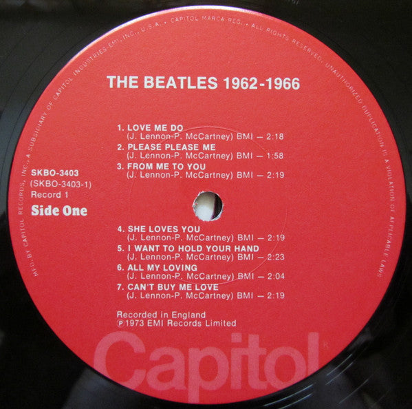 Beatles, The : 1962-1966 (LP,Compilation,Reissue)