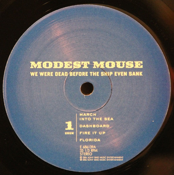 Modest Mouse : We Were Dead Before The Ship Even Sank (LP,Album,Stereo)
