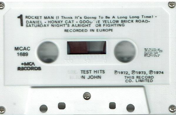 Elton John : Greatest Hits (Compilation)