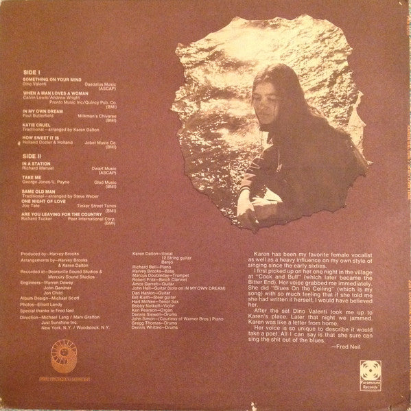 Karen Dalton : In My Own Time (LP,Album,Stereo)